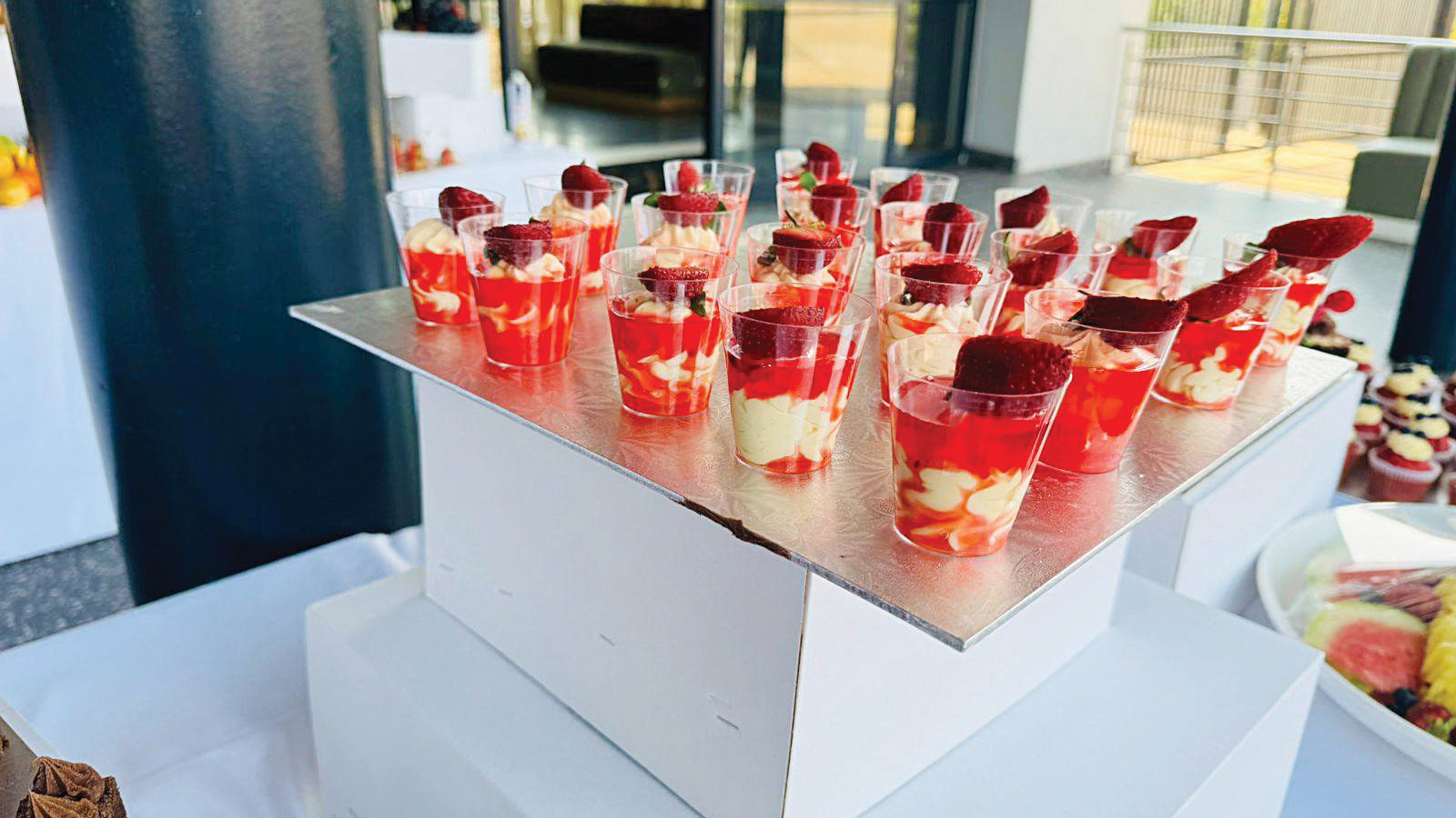 Indulge a little. From vibrant desserts to fresh fruit displays, we have the sweet endings covered for your special occasion.